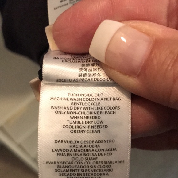 EUC MICHAEL KORS LONG SLEEVE DRESS GOLD CLIPS & EXPOSED BACK ZIP FRONT POCKETS - Picture 9 of 10